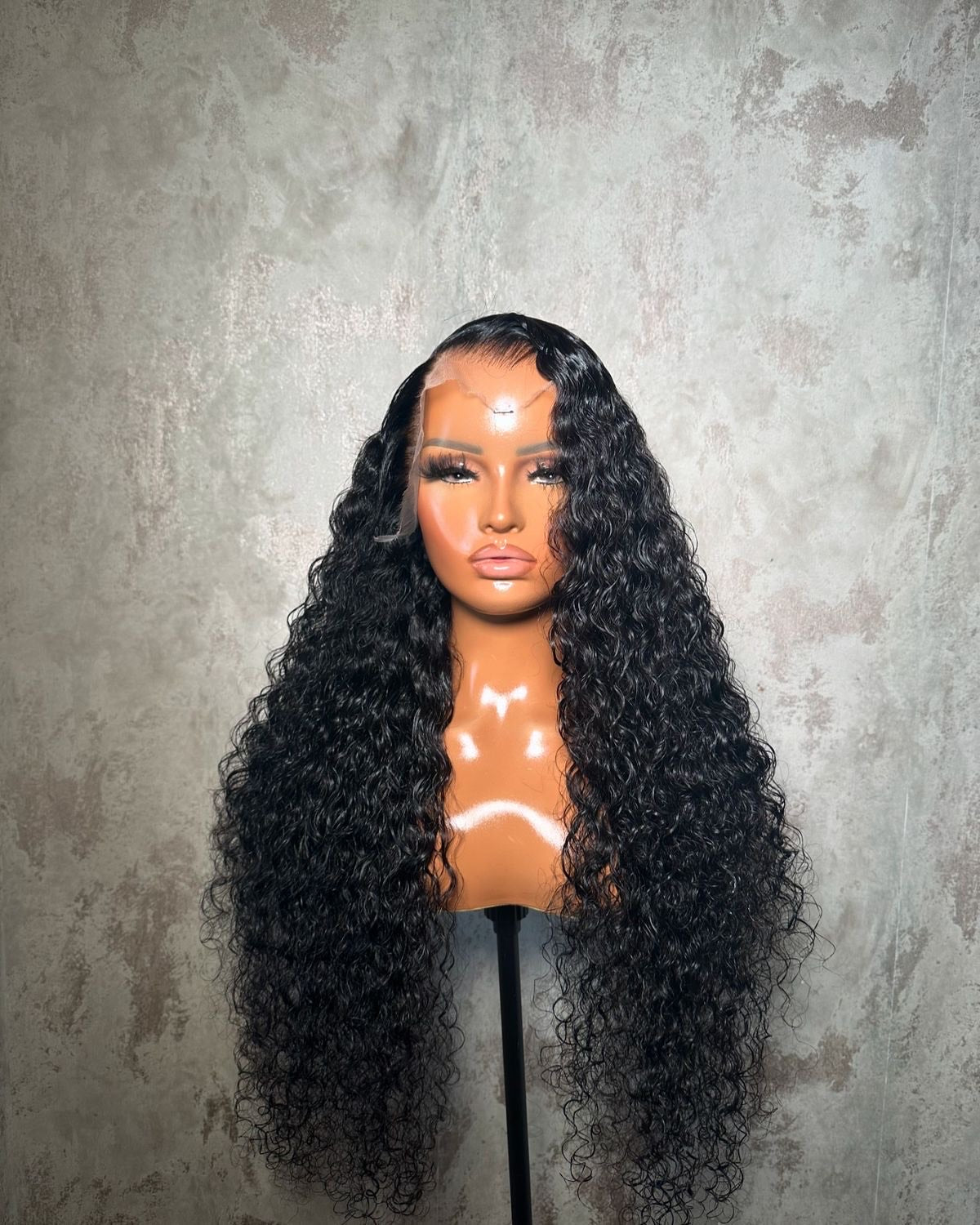 Full frontal jerry curls black